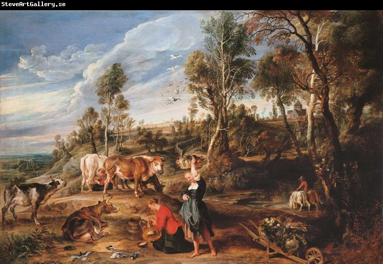 Peter Paul Rubens The Farm at Laeken (mk25)